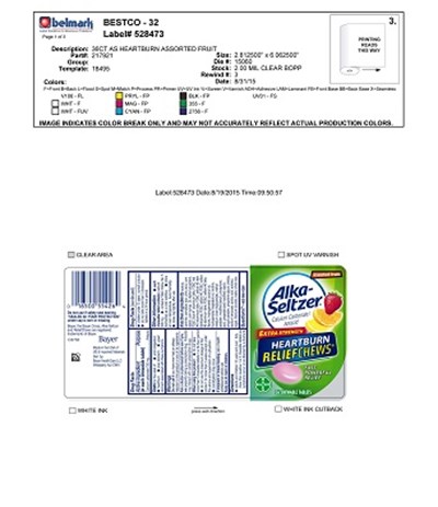 Assorted Fruit (Bjacic217921 As Heartburn 36ct Assort Fruit)